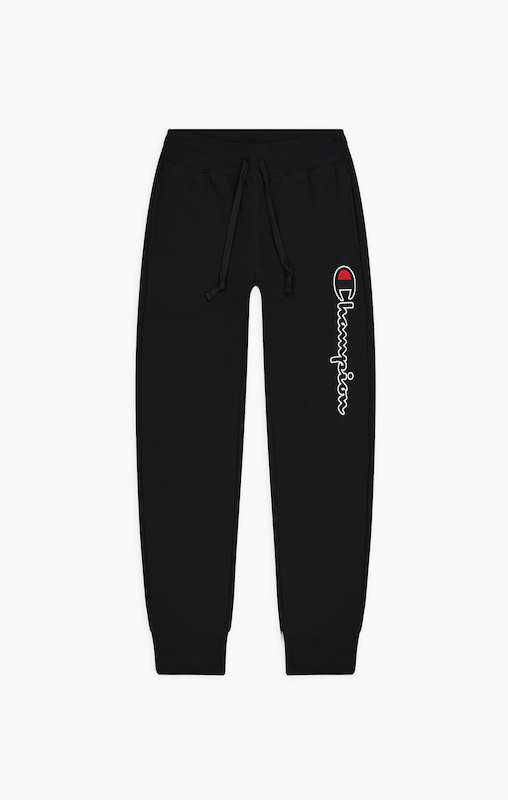 champion vertical logo sweatpants