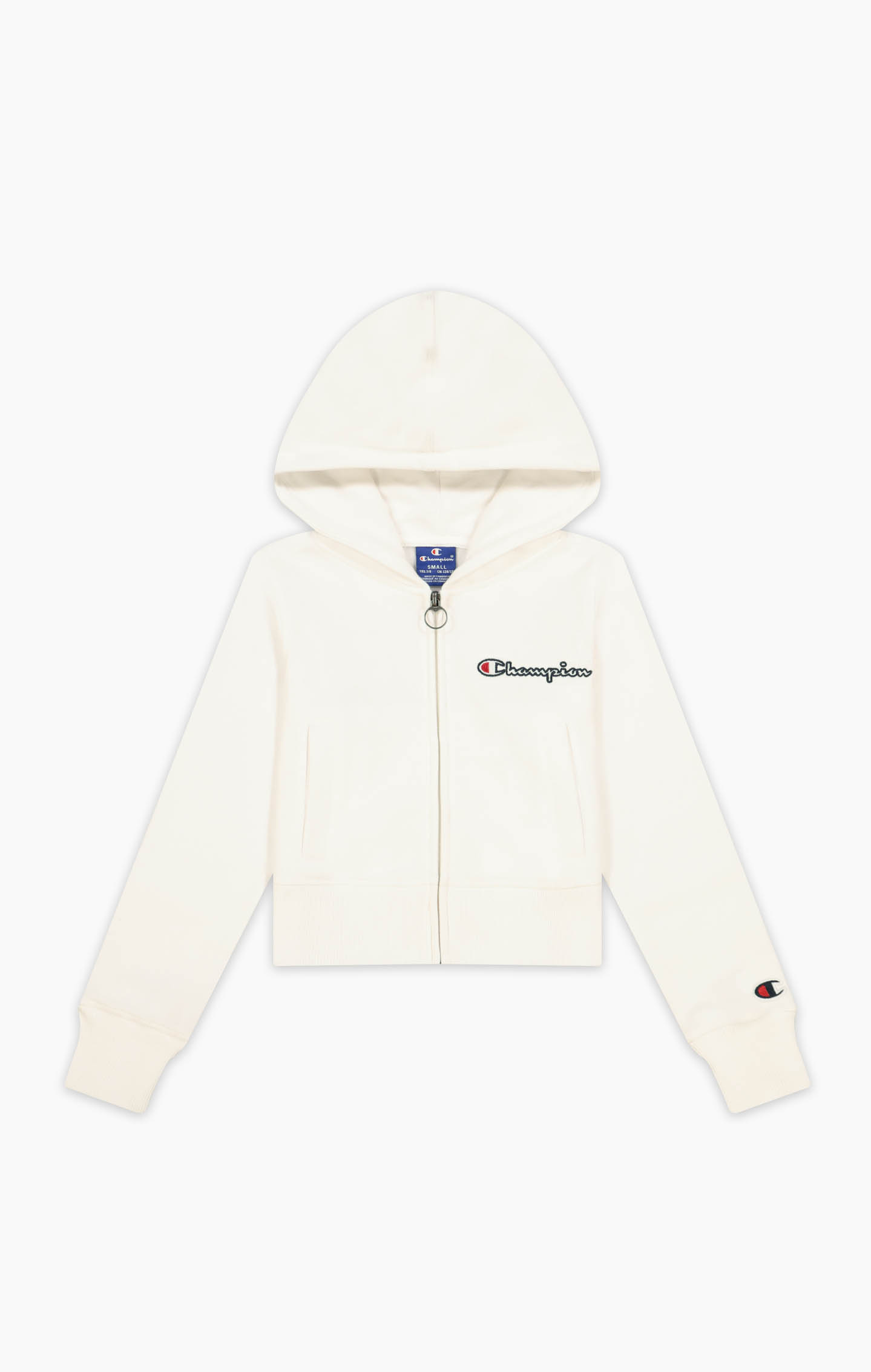 champion hoodie small script logo