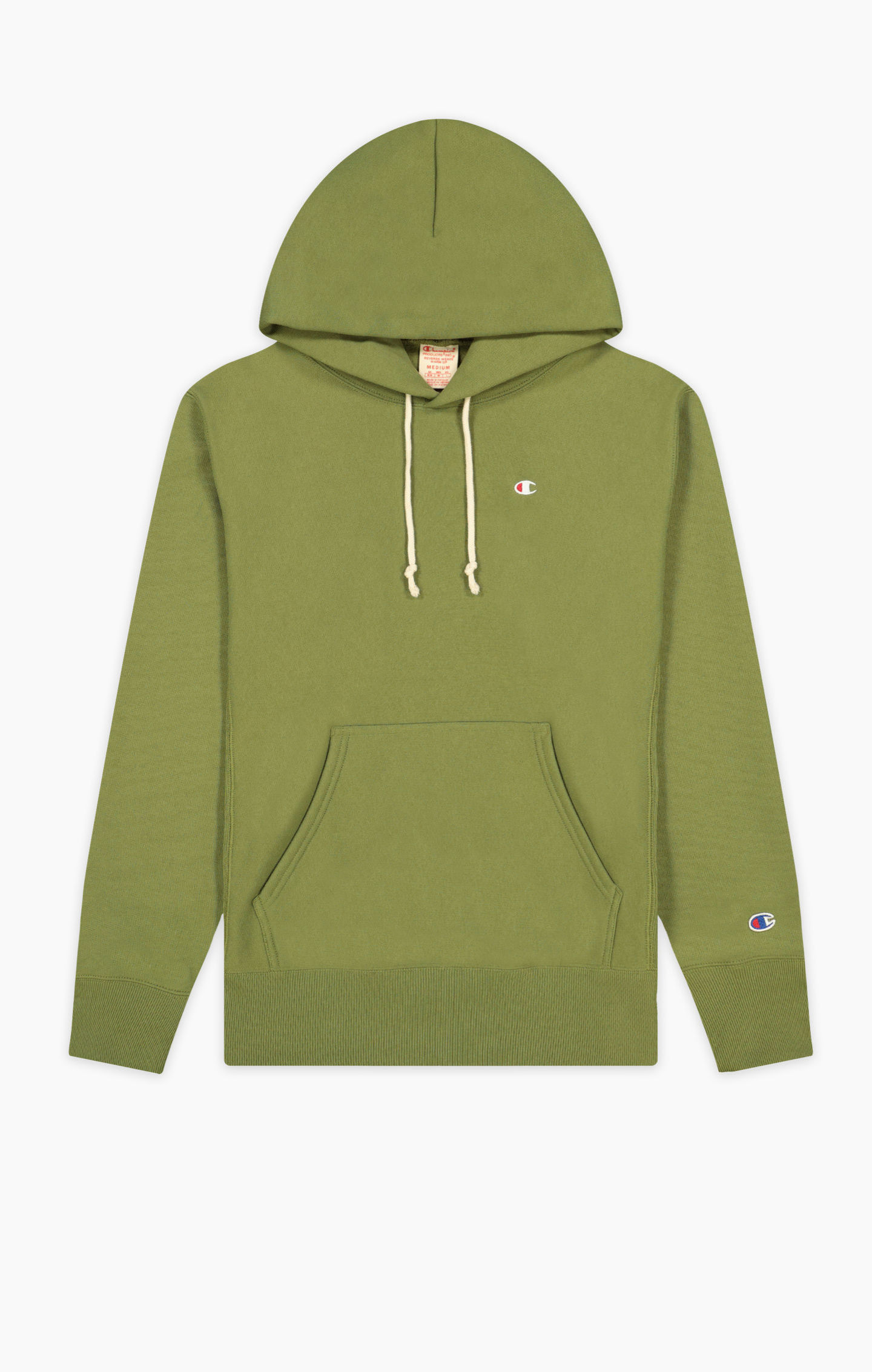 champion green reverse weave hoodie