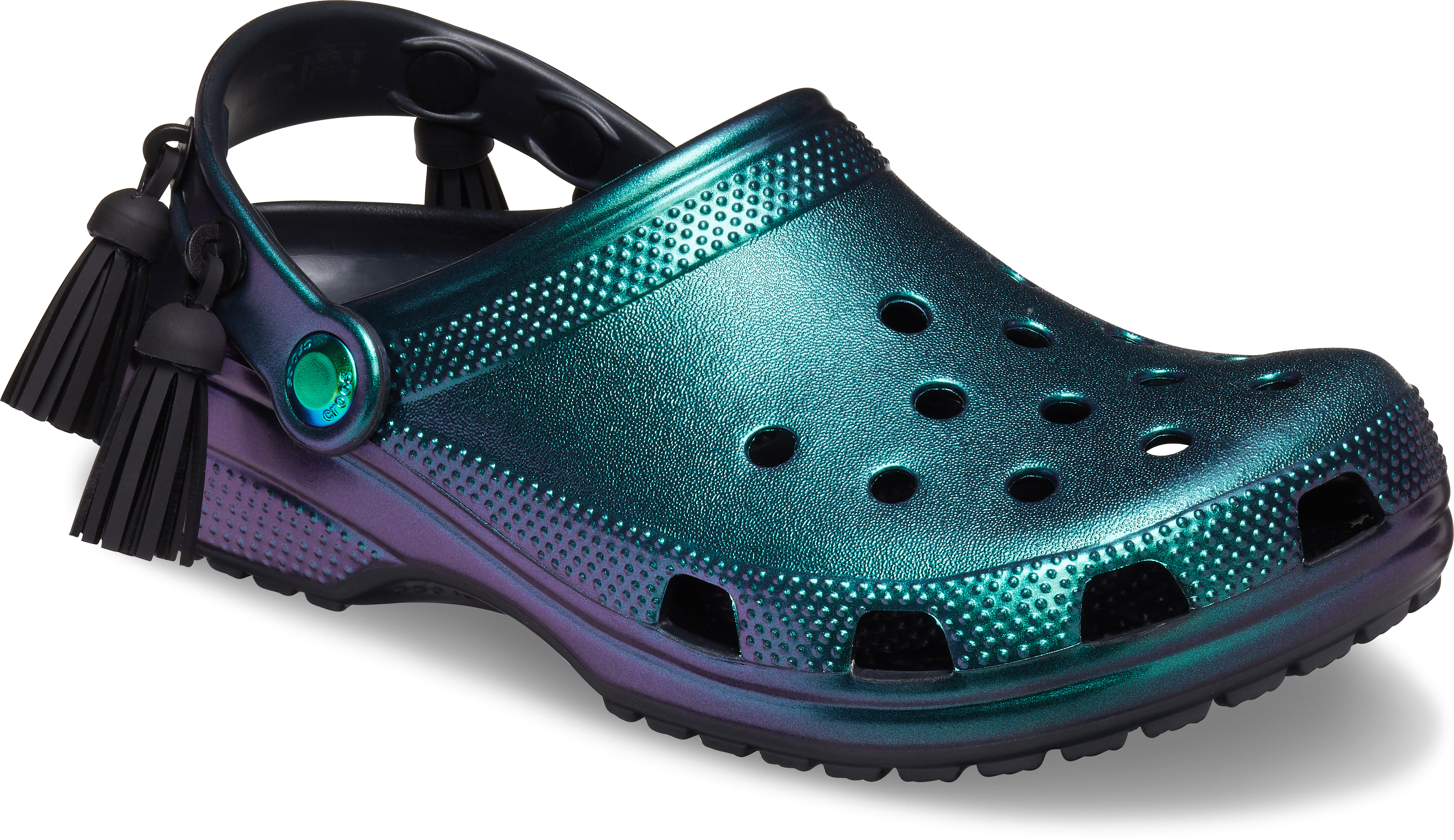 crocs classic bae iridescent clog