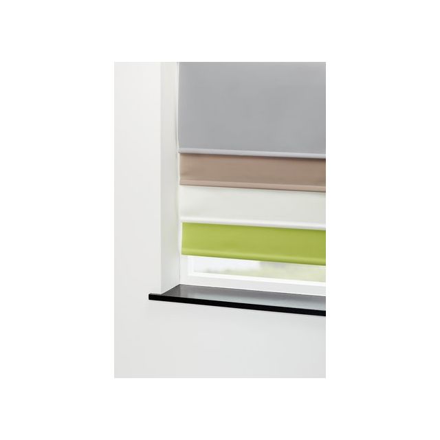 Roller Blind Senja 45x170cm Grey Zebra Curtain