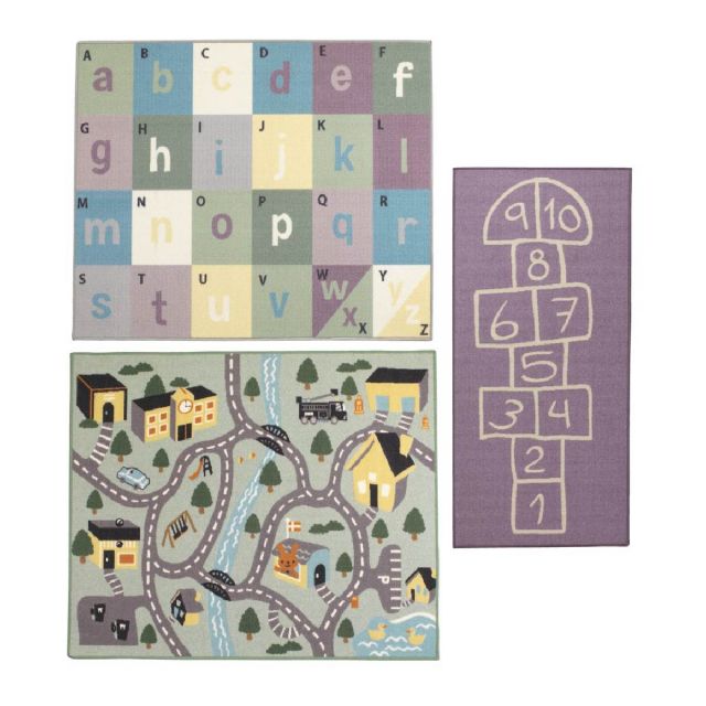 Rug VILLIN 70x140 offwhite/black