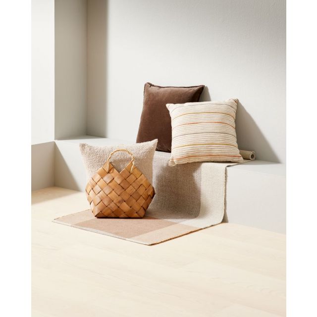 Rug VILLIN 70x140 offwhite/black