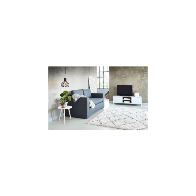 Sofa bed chaiselongue HAMPEN grey