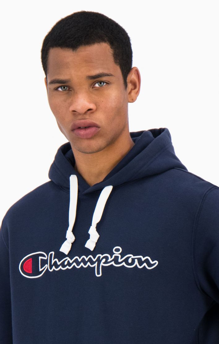 champion satin stitch hoodie