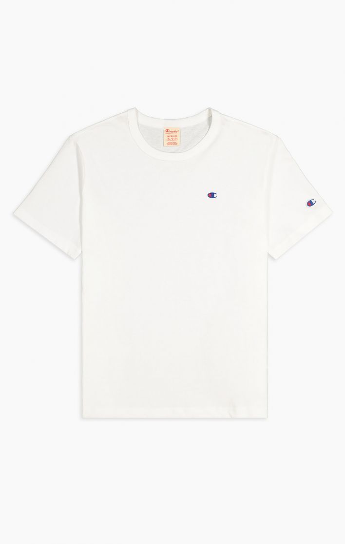 champion small logo tee