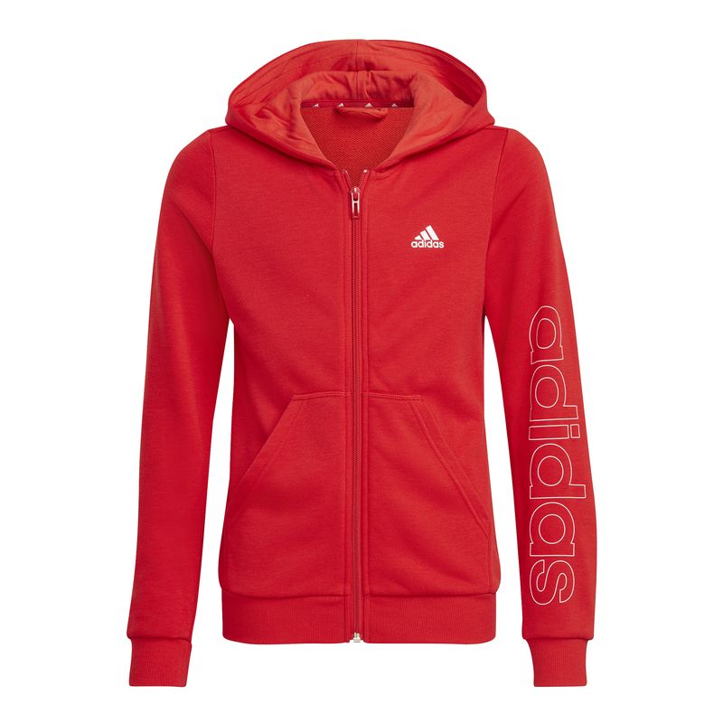 girls adidas zip up