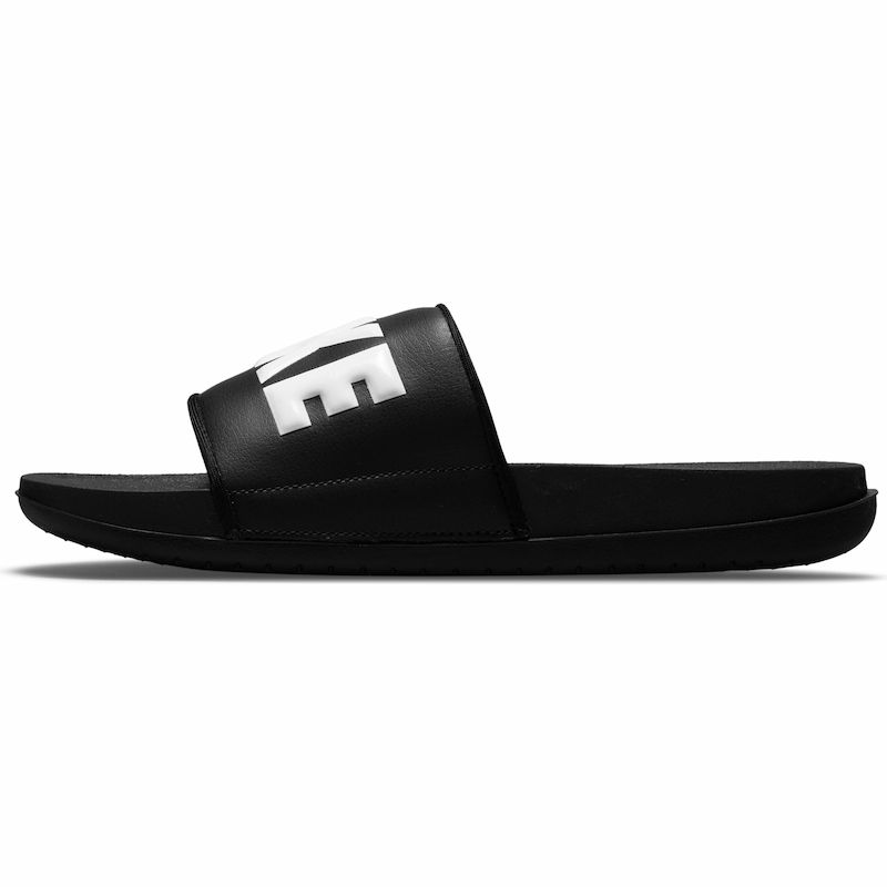 nike offcourt women's slide sandals black