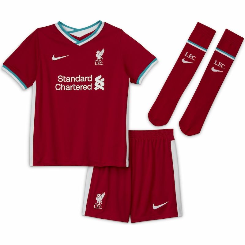Liverpool FC 2020/21 Home Little Kids' Soccer Kit