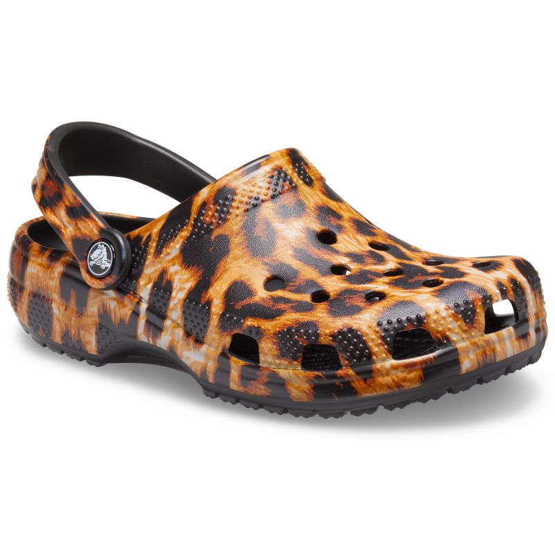 Classic Animal Print Clog Free Delivery