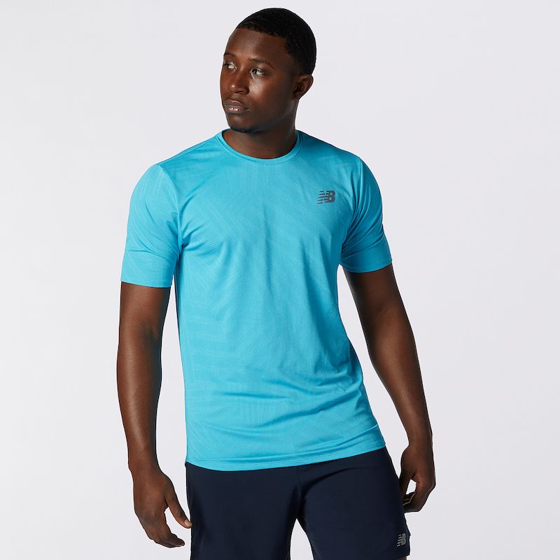 new balance q speed fuel short sleeve