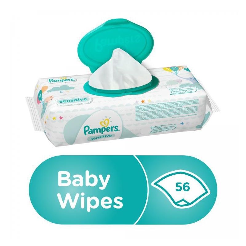 pampers 56 wipes
