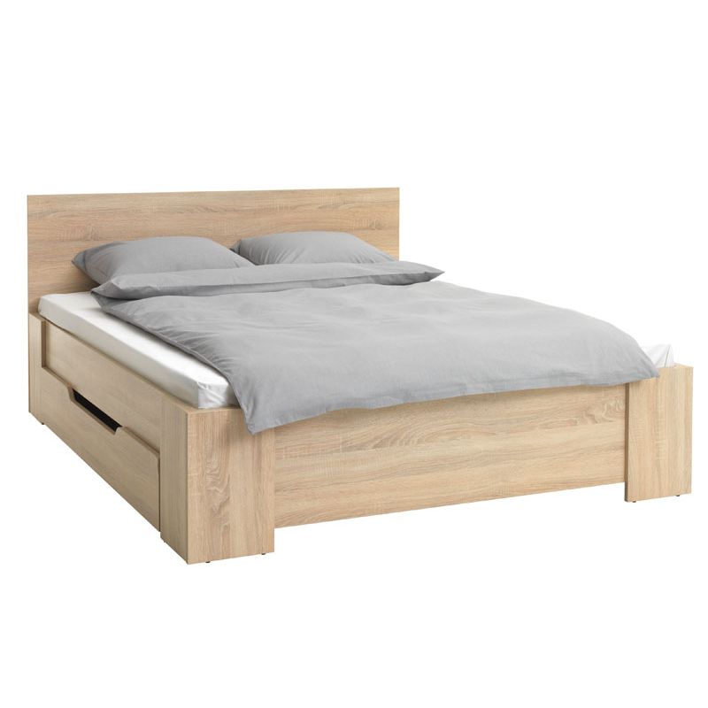 Bed Frame Hald 140x200 Oak