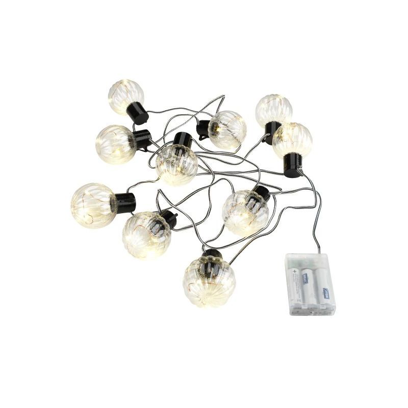 سلاسل إضاءة thorfinn على شكل قلب مع 10 أضواء أل إي دي