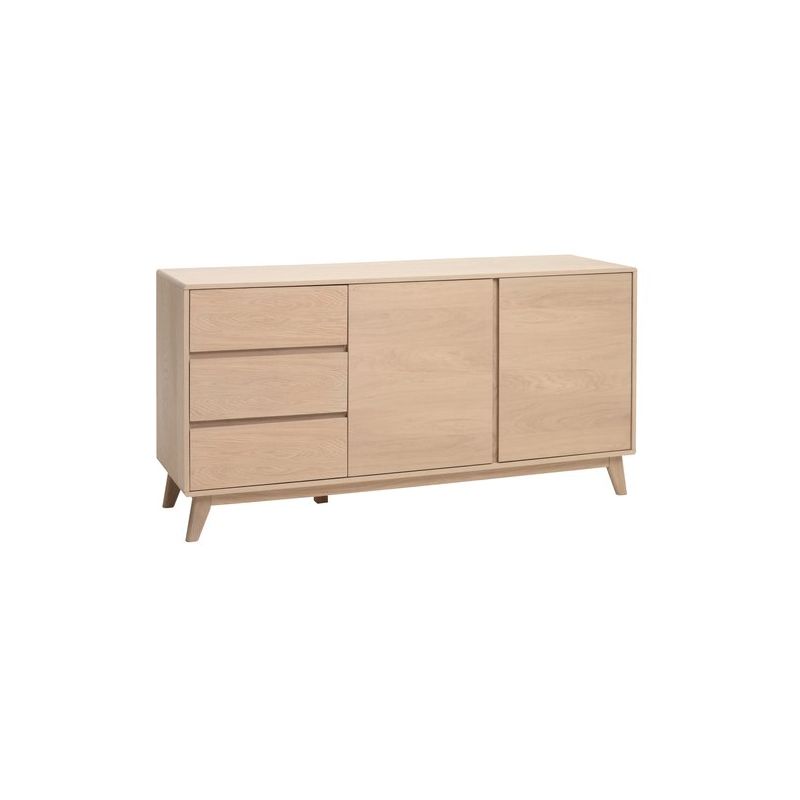 Sideboard Kalby Two Doors Light Oak Color Side Table