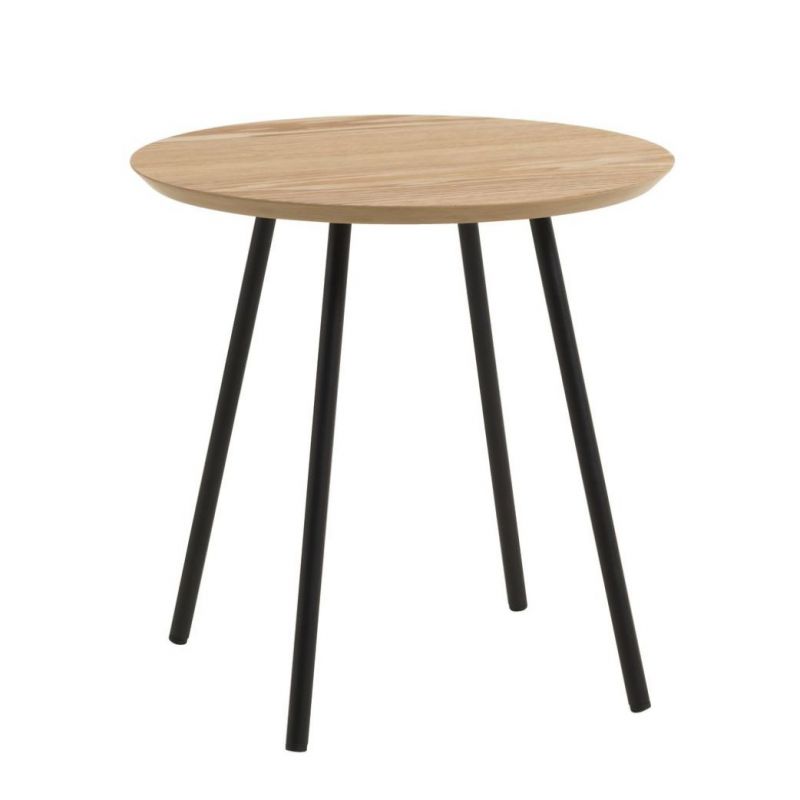 End Table Corner Table Terp 40 Cm Oak Black Color