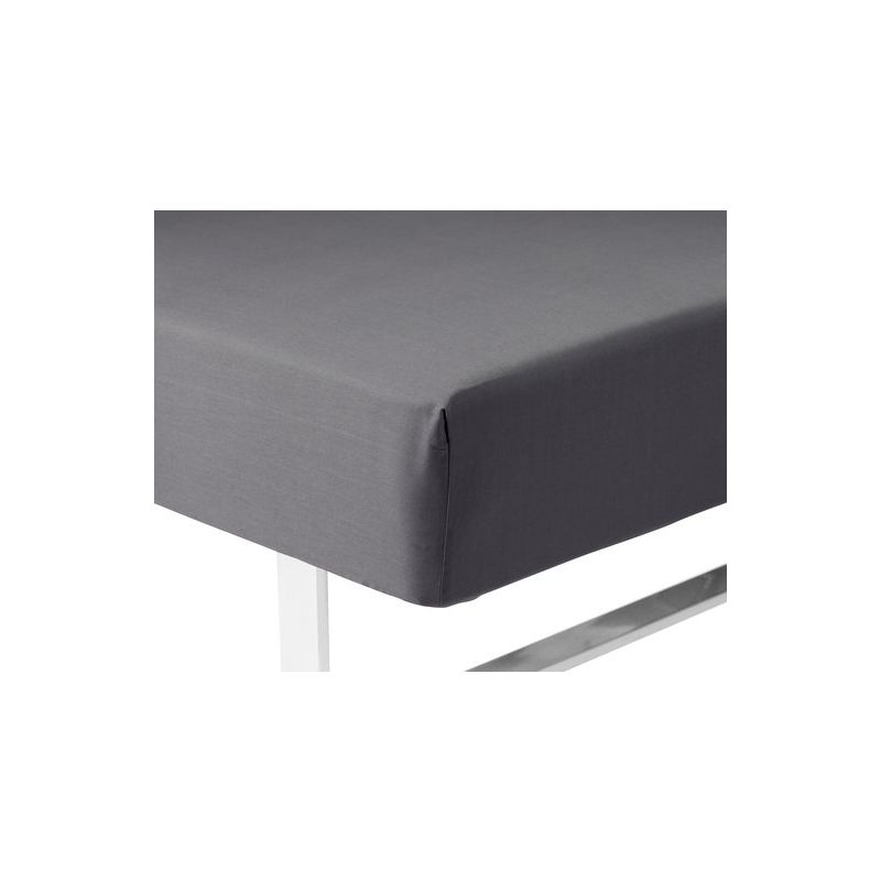 Fitted Sheet 90x200x35 cm Grey Color Bed Cover