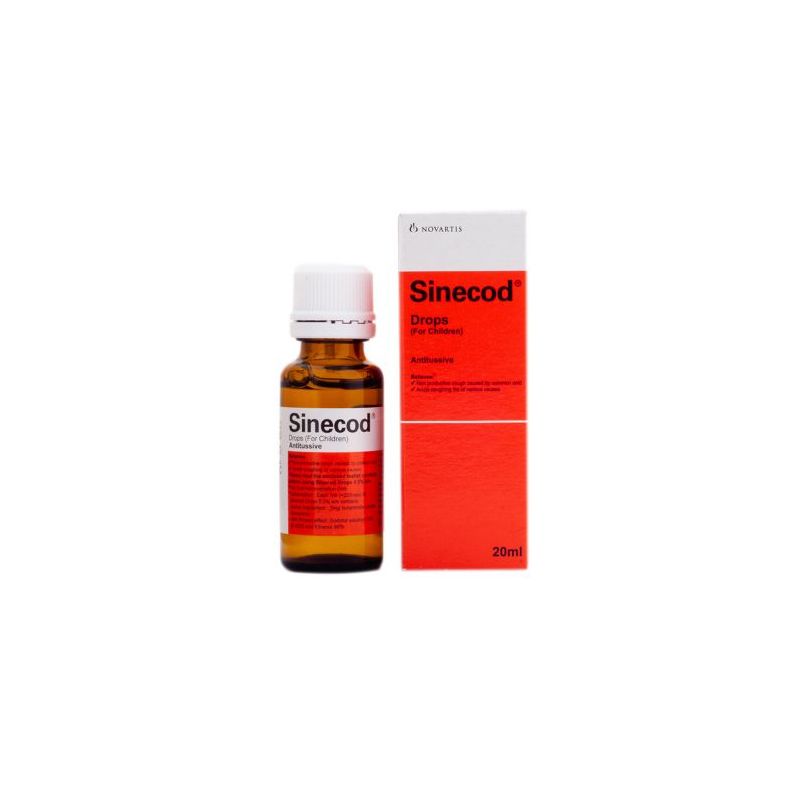 sinecod drops 20ml