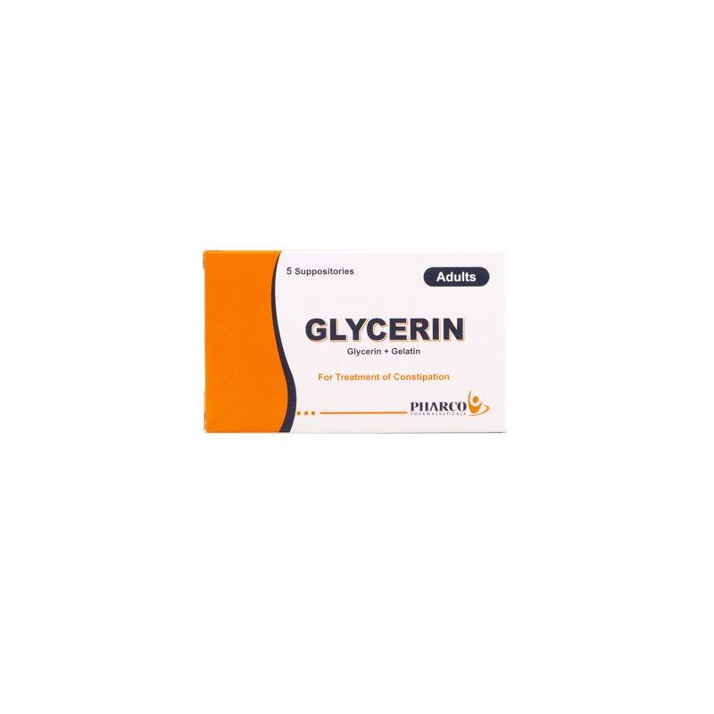 Glycerin Supp Adult 5 S