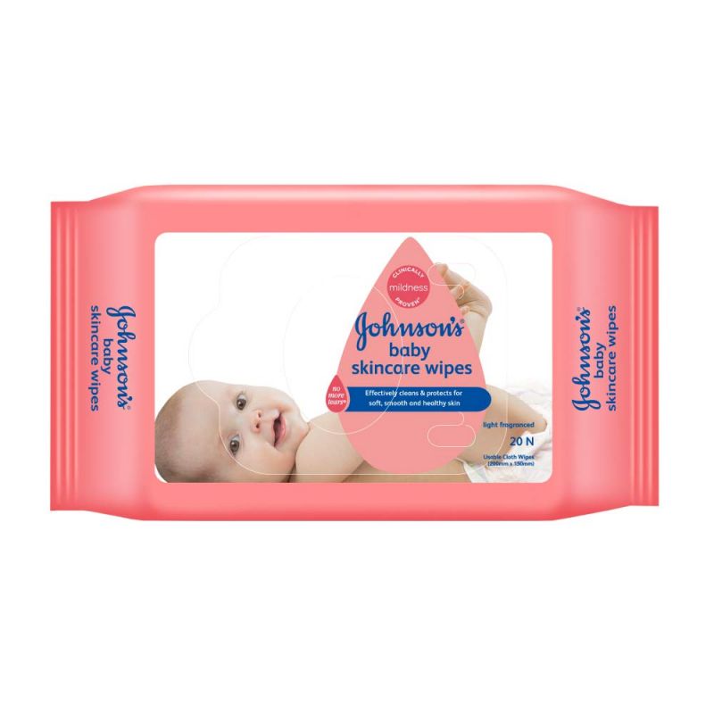 j j baby skincare wipes20s