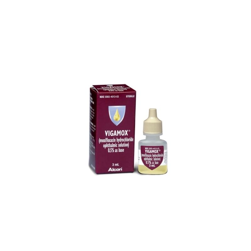 Vigamox Eye Drops 0.5 5mL