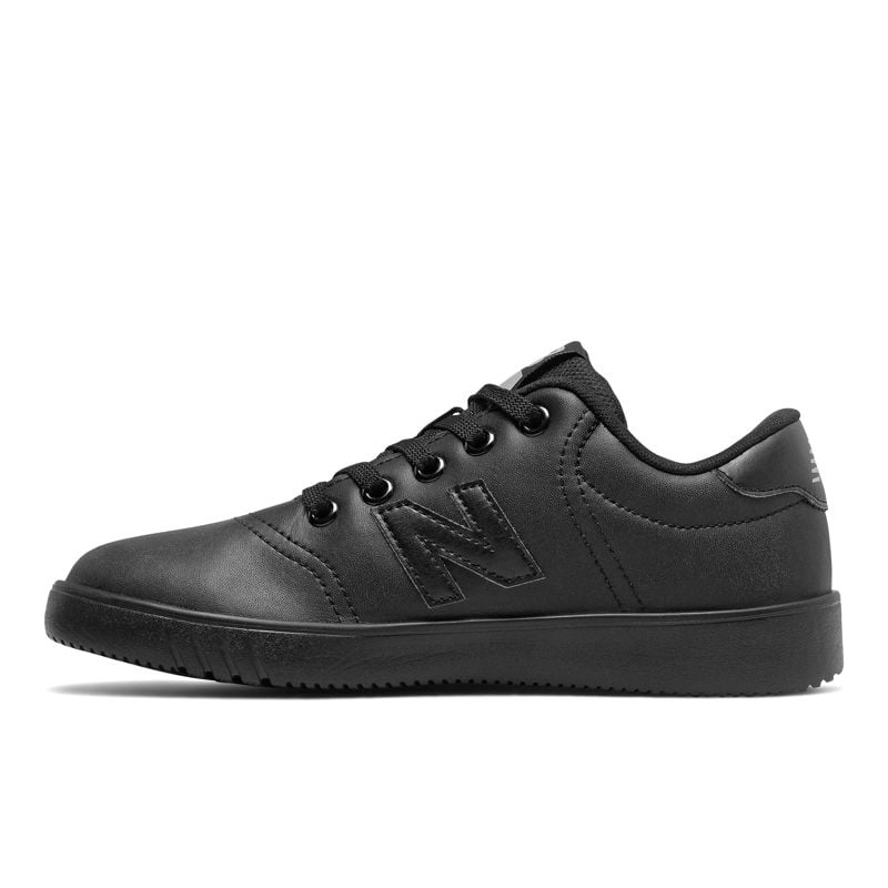 new balance black school shoes