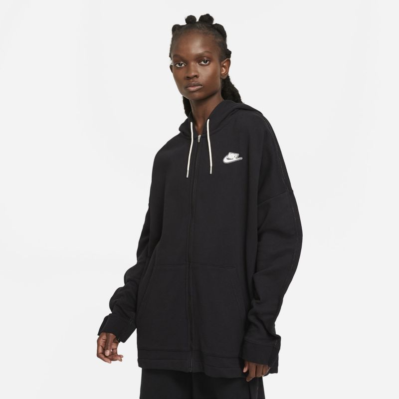 nike women's french terry hoodie