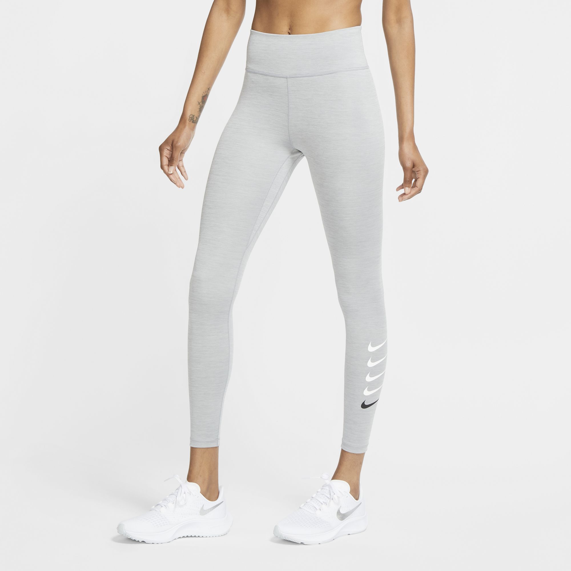 nike swoosh running tights