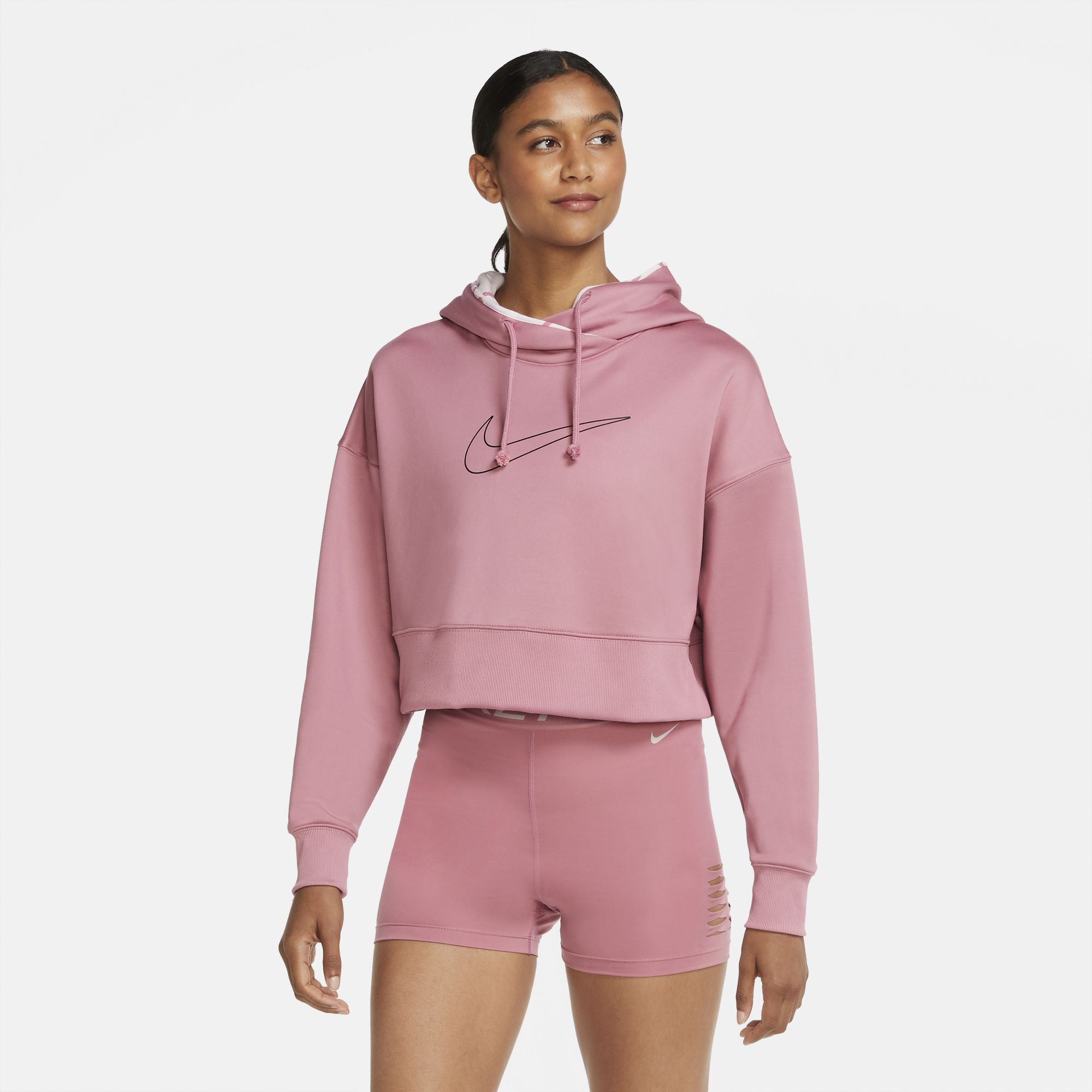 nike pullover cropped