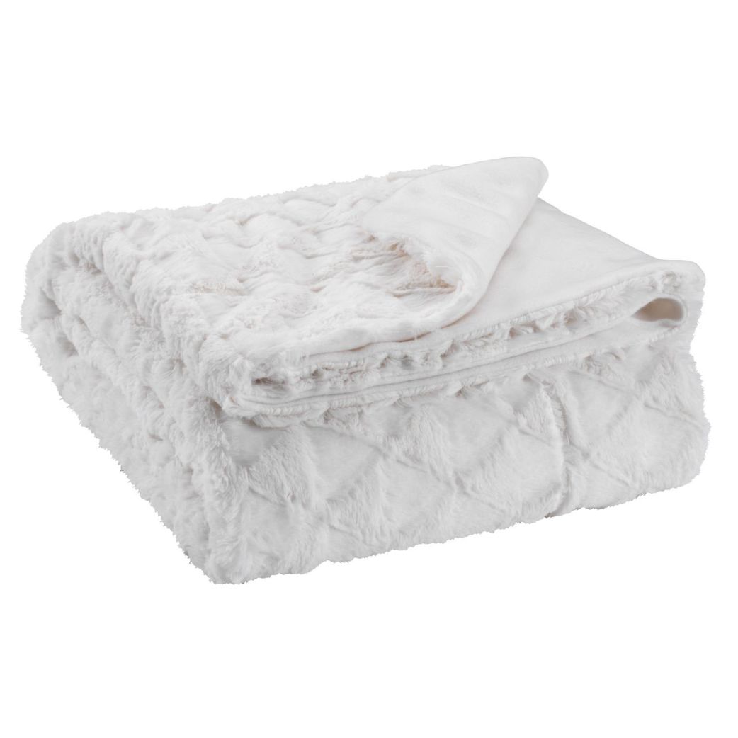 Throw - Bed Blanket Stenros 130x170 cm Off-White Color