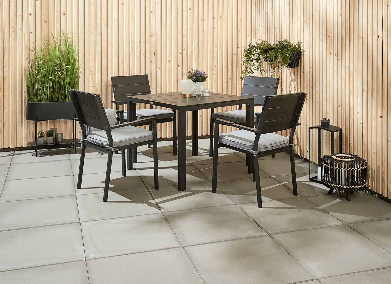 Cushion chair seat LYTTESHOLM light grey