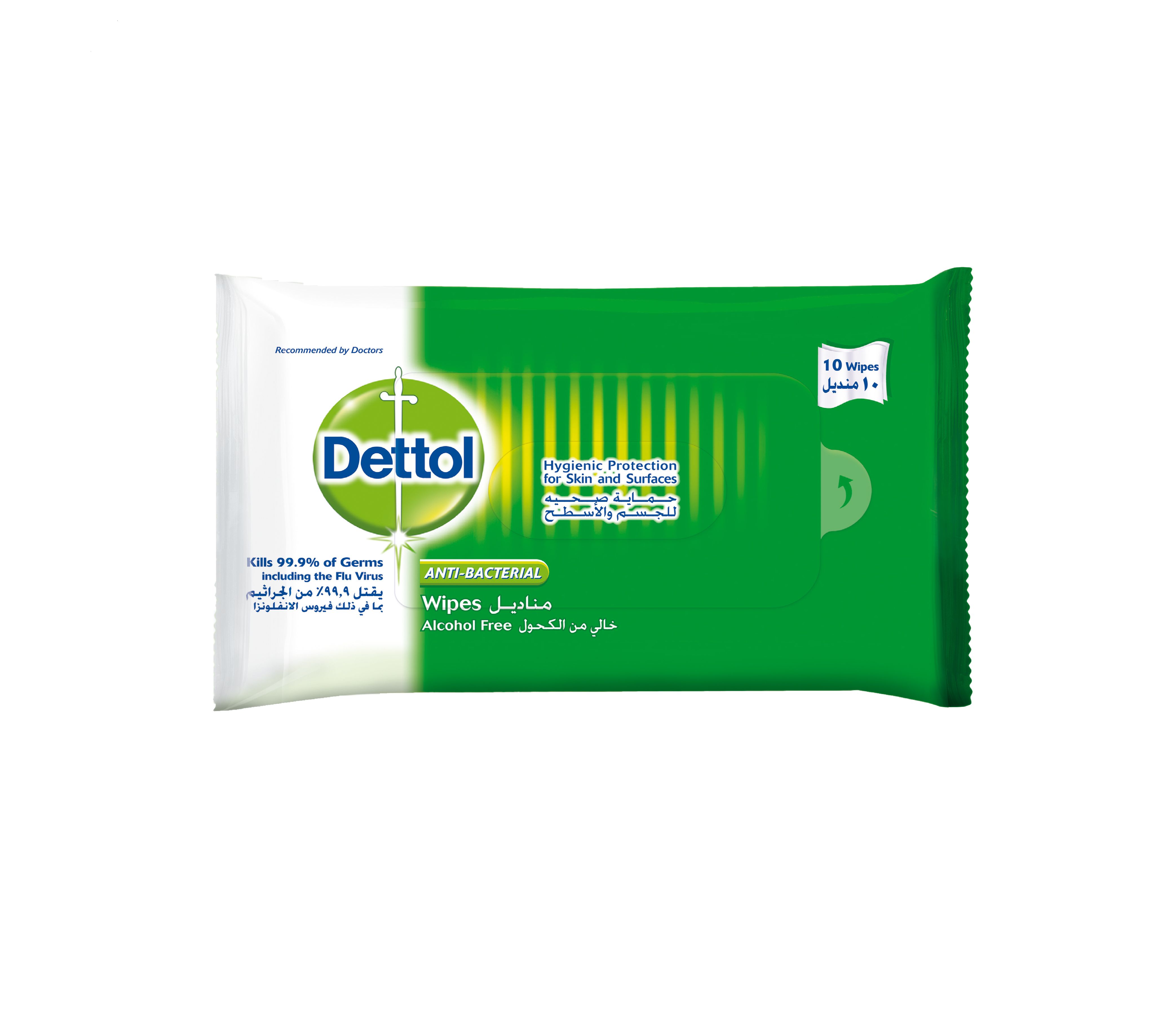 Dettol Wipes Original 10's