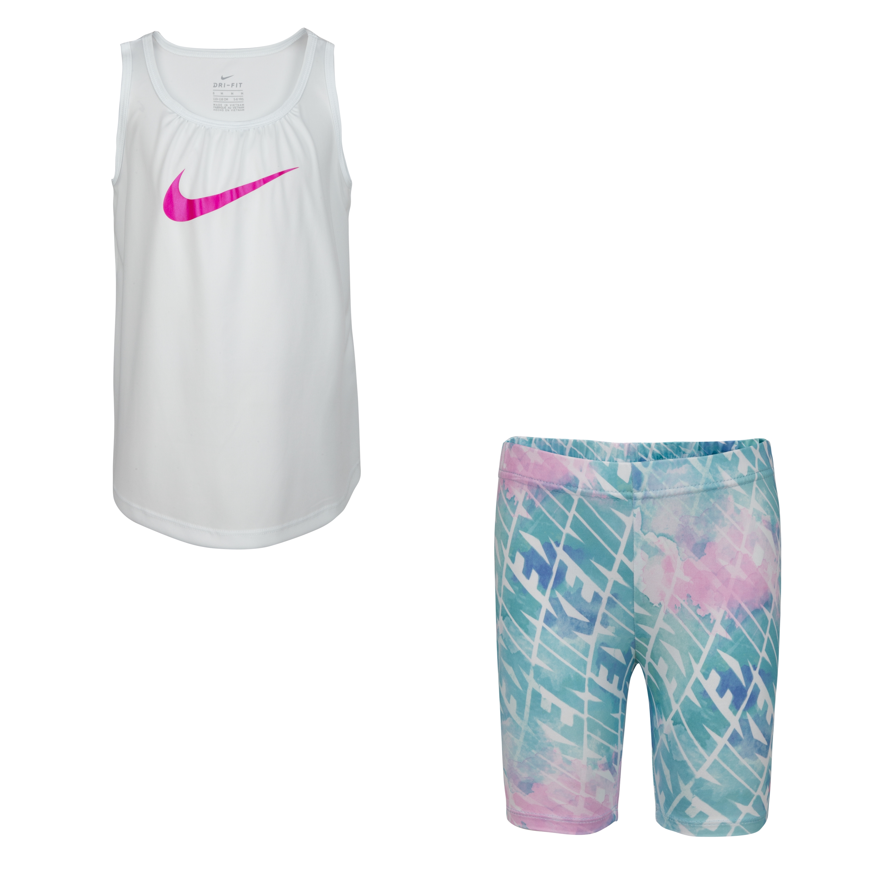 nike sweat shorts set