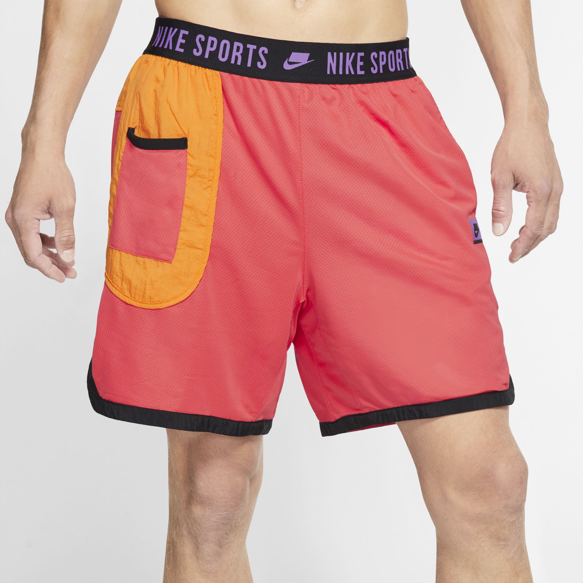 nike colorblocked active swim boyshorts