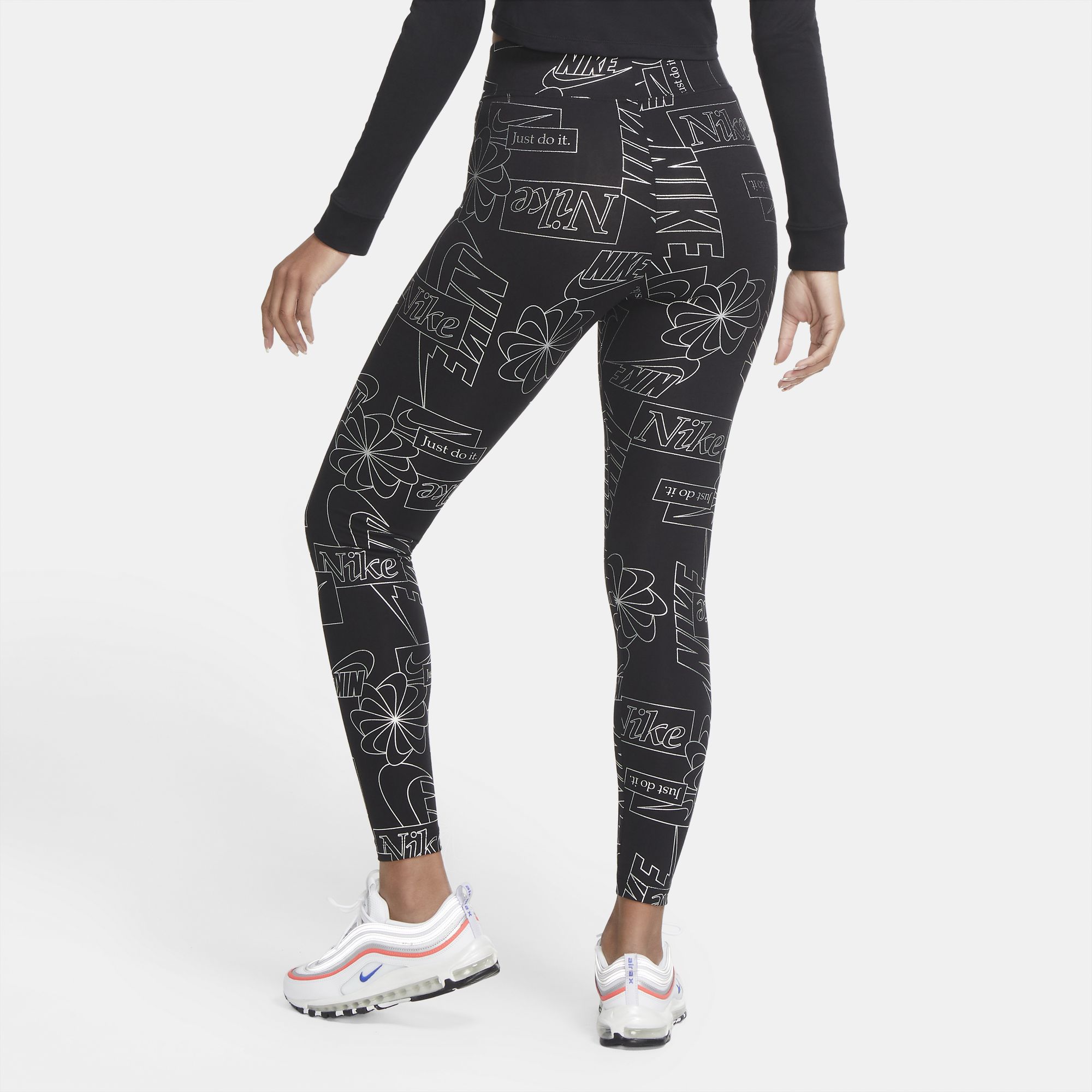 nike sportswear icon clash leggings